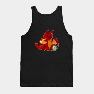 Rollplay Guild: Chibi Creature (Red Dragon) Tank Top